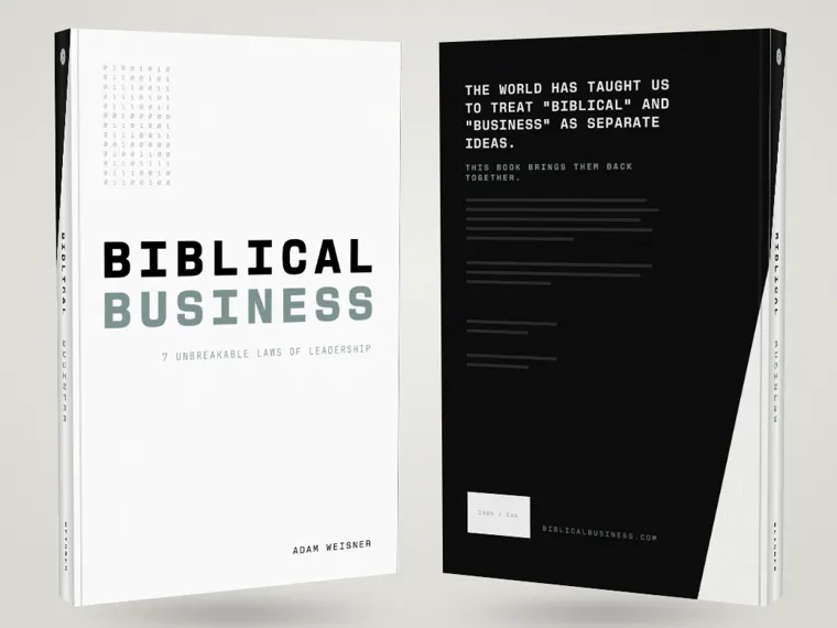 Biblical Business front and back cover